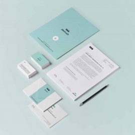 Flat Stationery Branding