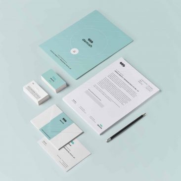 Flat Stationery Branding